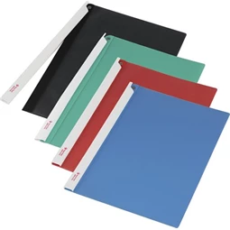 Klipmappa A/4 PP PANTA PLAST,hosszú klippes, kék