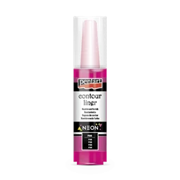 Kontúrfesték 20ml glow sötétben világító dark pink PENTART