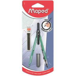 Körző MAPED 2in1, ceruzává alakítható, heggyel, Compass Pen, vegyes színek