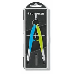 Körző készlet 2db-os STAEDTLER Mars Comfort Neon precíziós, neon kék/zöld