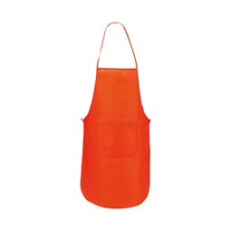 Kötény szakács non-woven, zsebbel, 500x730mm, piros