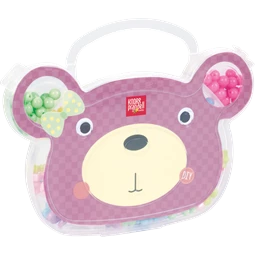 Kreatív gyöngyfűző szett Knorr Prandell Mackó