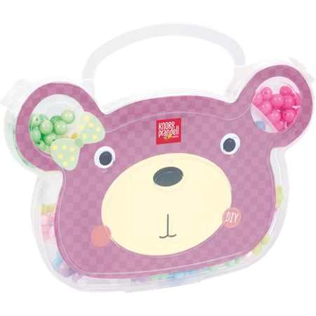 Kreatív gyöngyfűző szett Knorr Prandell Mackó