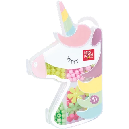 Kreatív gyöngyfűző szett Knorr Prandell Unikornis szarvval  216115156
