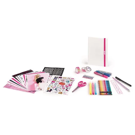 Készségfejlesztő MAPED Kreatív scrapbooking készlet, 50 darabos, MAPED CREATIV Scrapbooking Set - Barbie