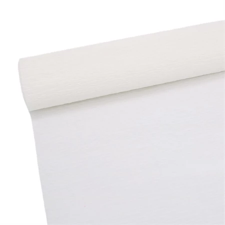 Krepp papír, 50x250cm, 32gr fehér