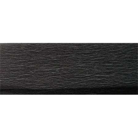 Krepp papír, 50x250cm, 32gr fekete