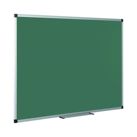 Krétás tábla, zöld felület, nem mágneses, 120x240 cm, alumínium keret