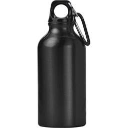 Kulacs alumínium 400ml-es, karabínerrel, fekete