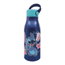 Kulacs alumínium 760ml Lilo és Stitch kék, fogóval
