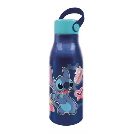 Kulacs alumínium 760ml Lilo és Stitch kék, fogóval