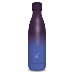 Kulacs fém 500ml ARS UNA duplafalú fém ivópalack Blue - Purple