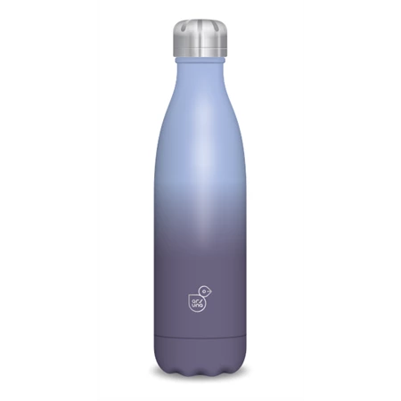 Kulacs fém 500ml ARS UNA duplafalú fém ivópalack Gradient-17