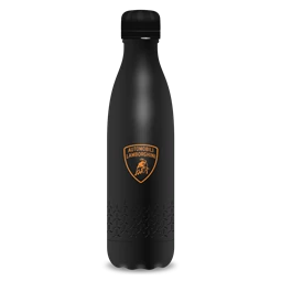 Kulacs fém 500ml ARS UNA duplafalú fém ivópalack Lamborghini