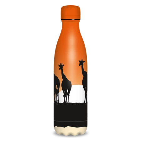 Kulacs fém 500ml ARS UNA duplafalú fém ivópalack Máté Bence - Giraffe