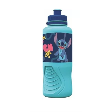 Kulacs műanyag 400ml Stitch kék
