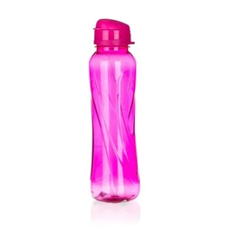 Kulacs műanyag 610 ml rózsaszín, "Slim"