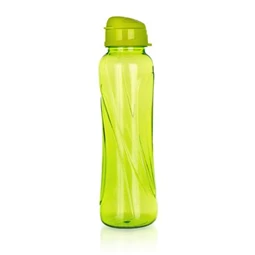 Kulacs műanyag 610 ml világos zöld, "Slim"
