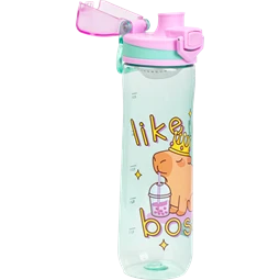 Kulacs műanyag LizzySuli 600ml Lolipop CapyBara