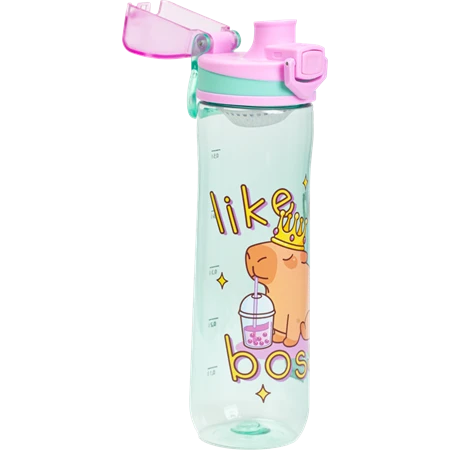 Kulacs műanyag LizzySuli 600ml Lolipop CapyBara