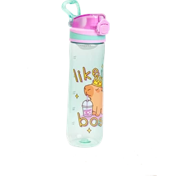 Kulacs műanyag LizzySuli 600ml Lolipop CapyBara