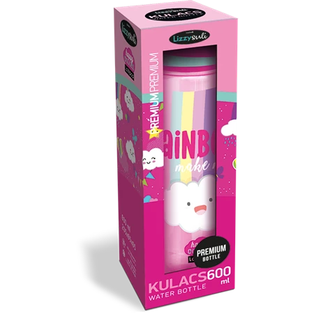 Kulacs műanyag LIZZYSULI 600ml OLLIPOP RAINBOW