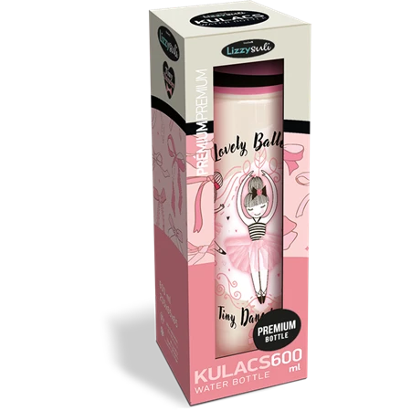 Kulacs műanyag LIZZYSULI 600ml Tiny Dancer Lovely Ballerina