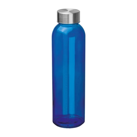 Kulacs üveg 500ml fém kupakkal BPA mentes kék