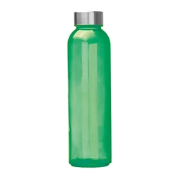 Kulacs üveg 500ml fém kupakkal BPA mentes zöld