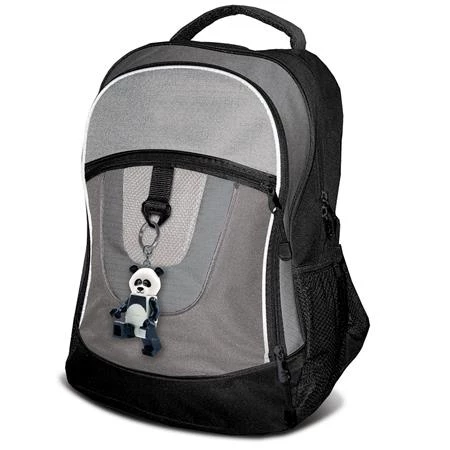 Kulcstartó LEGO LED világítással Panda Guy