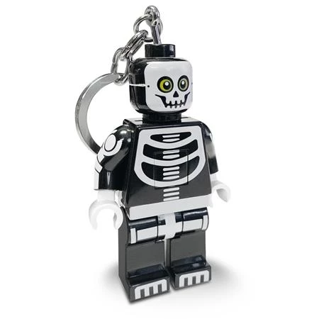Kulcstartó LEGO LED világítással Skeleton Guy