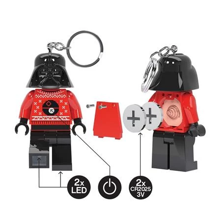 Kulcstartó LEGO LED világítással Star Wars Darth Vader Sweater