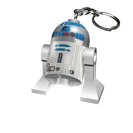 Kulcstartó LEGO LED világítással Star Wars R2D2