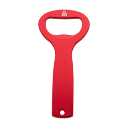 Kulcstartó üvegnyitó és ajtónyitó, alumínium, fekete szinű 8,8 x 3,5 x 0,4 cm