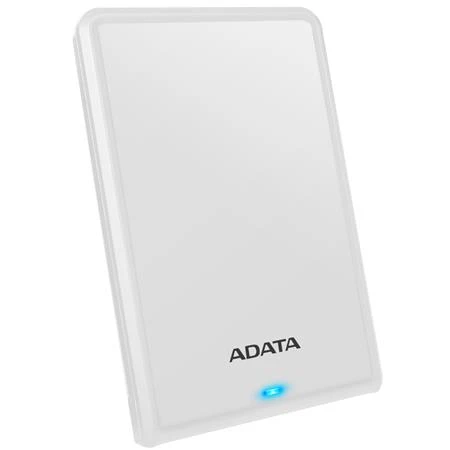 Külső HDD 2,5 HDD 1TB, USB 3.2 Gen1, ADATA "HV620S", fehér (merevlemez)