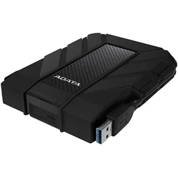 Külső HDD 2,5 HDD 1TB USB 3.2 Gen1, ütésálló, ADATA "HD710P", fekete (merevlemez)