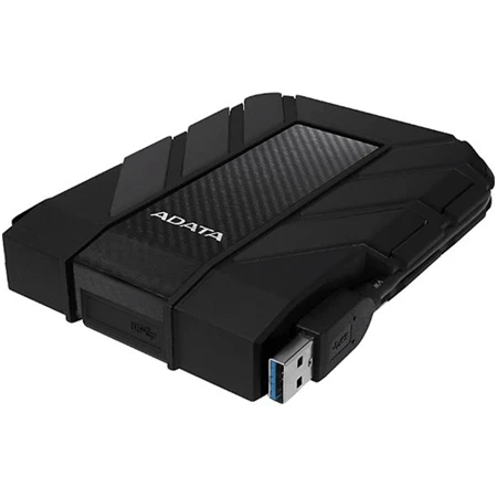 Külső HDD 2,5 HDD 1TB USB 3.2 Gen1, ütésálló, ADATA "HD710P", fekete (merevlemez)