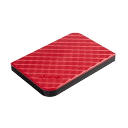 Külső HDD 2,5" HDD (merevlemez), 1TB, USB 3.0, VERBATIM "Store n Go", piros