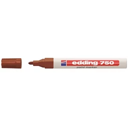 Lakkfilc EDDING 750 vonalvastagság: 2-4 mm, barna