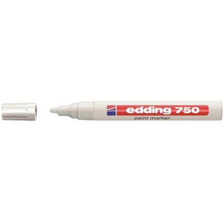 Lakkfilc EDDING 750 vonalvastagság: 2-4 mm, fehér