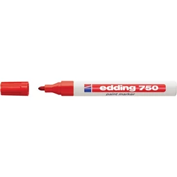 Lakkfilc EDDING 750 vonalvastagság: 2-4 mm, piros