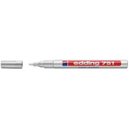 Lakkfilc EDDING 751 vonalvastagság: 1-2 mm ezüst