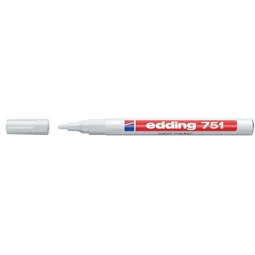 Lakkfilc EDDING 751 vonalvastagság: 1-2 mm fehér