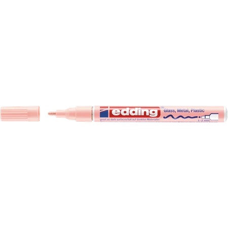 Lakkfilc EDDING 751 vonalvastagság: 1-2 mm pasztell rózsaszín