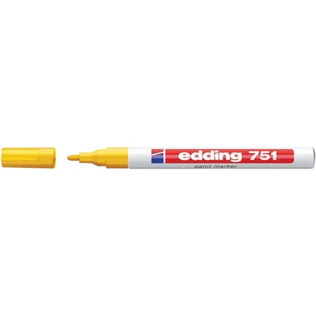 Lakkfilc EDDING 751 vonalvastagság: 1-2 mm sárga