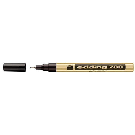 Lakkfilc EDDING 780 vonalvastagság: 0,8 mm , arany
