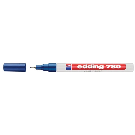 Lakkfilc EDDING 780 vonalvastagság: 0,8 mm, kék