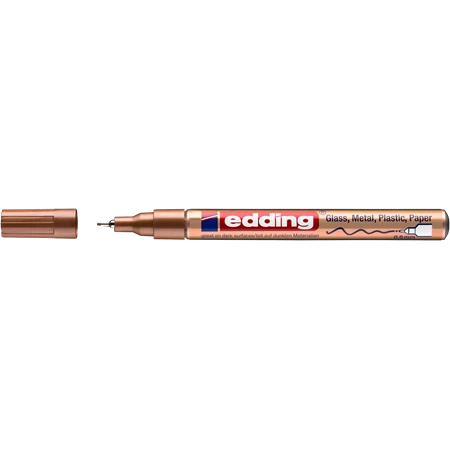 Lakkfilc EDDING 780 vonalvastagság: 0,8 mm, réz