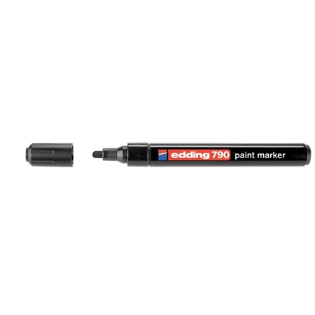 Lakkfilc EDDING 790 vonalvastagság: 2-3 mm, fekete