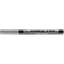 Lakkfilc EDDING 792 vonalvastagság: 0,8mm, ezüst